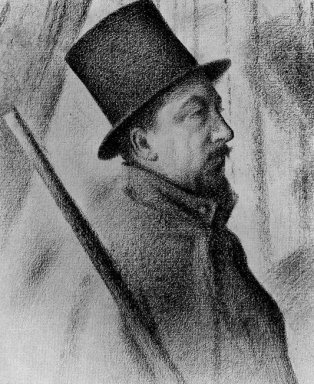 Porträt von Paul Signac 1890