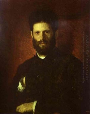 Portrait Of The Pematung Mark Antokolsky 1876