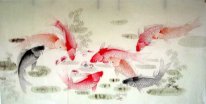 Fish - Peinture chinoise