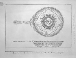Besar Bronze Paten Ditakdirkan Untuk Ibadah Of Mars Di Pompeii D