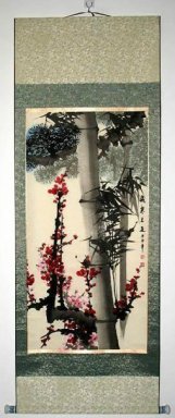 Bamboo - Mounted - Chinese Painting