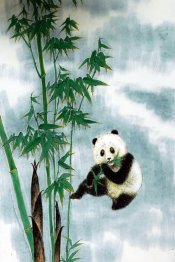 Panda - Lukisan Cina