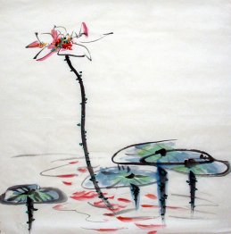 Lotus - Lukisan Cina