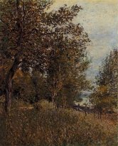 Eine Ecke des Roches courtaut Wald Juni 1884