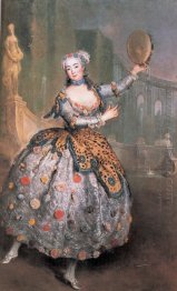 Retrato do dançarino Barbara Campanini aka La Barbarina