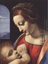 Madonna Litta (detalj) c. 1490-1491