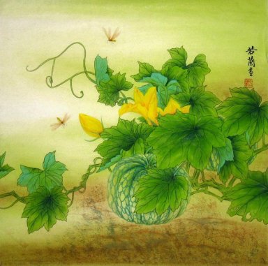 Vegetables - Pittura cinese