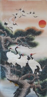 Crane - kinesisk målning
