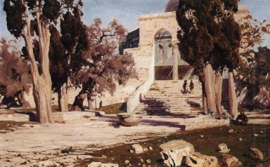 A mesquita de Omar Sharif El Haram 1882
