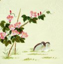 Vogels&Bloemen - Chinees schilderij