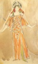 Volkhova The Sea Princess Desain Kostum Untuk Opera Sadko 189