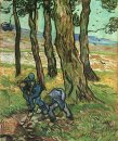 Two Diggers Among Trees 1889