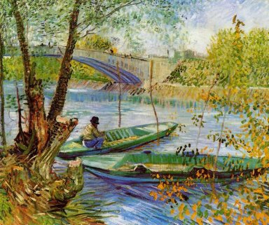 Pesca en la primavera 1887