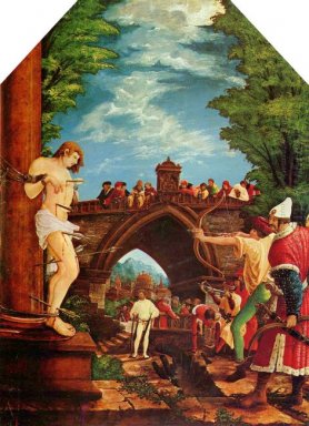 martyrskap av st sebastian 1516