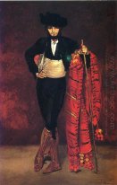 ung man i kostym av en majo 1863