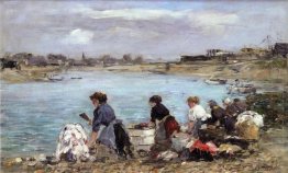 Lavadeiras nas margens do Os Touques 1893