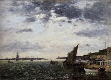 Marines Landing I Brest Harbor 1870