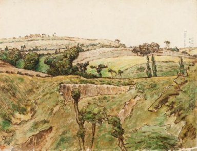 A paisagem montanhosa 1867