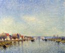 banks of the loing at saint mammes 1885