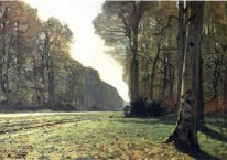 Pave De Chailly i skogen