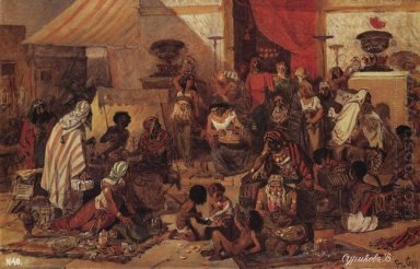 Kristus Driving The Merchants från tempelet 1873