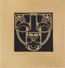 Draft Of The Emblem Oleh Asosiasi Of Austria Artis Seces