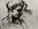 Tête d'une femme 1886