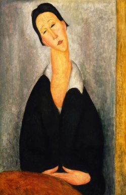 Portret van een poolse vrouw