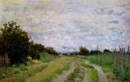 Lane In The Vineyards At Argenteuil