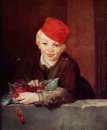 Il ragazzo con ciliegie 1859