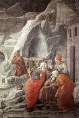 Святитель Иоанн простившись с родителями деталях 1465
