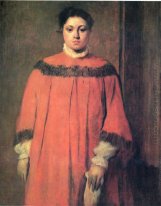 flicka i röd 1876