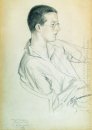 Portrait du compositeur Dmitri Chostakovitch à l'adolescence 192