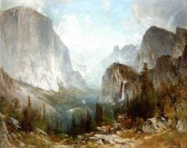 Piute indianer vid portarna till Yosemite