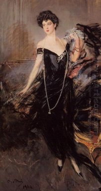Portrait Of Donna Franca Florio 1924
