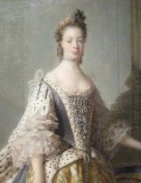 Ritratto di Sofia Carlotta di Meclemburgo-Strelitz, moglie di Ki