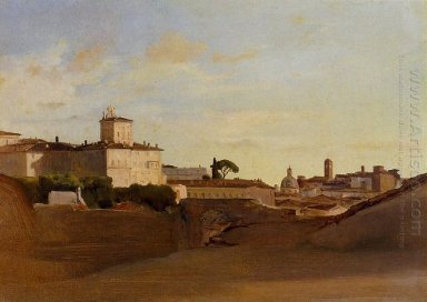 Vue du Pincio Italie