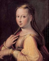 Heilige Katharina von Alexandrien (vermeintlichen Selbstporträt)