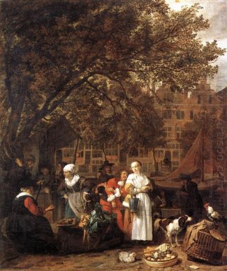 Vegetable Market Di Amsterdam