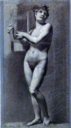 Kvinna Nude Dikt
