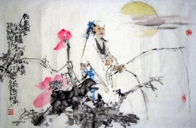 Гао Ши-Xiaonv - китайской живописи