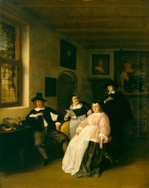 Den De Goyer Familj och målare