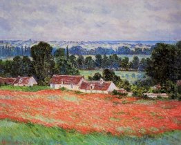 Vallmofält på Giverny