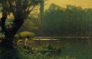 Été après-midi sur un lac