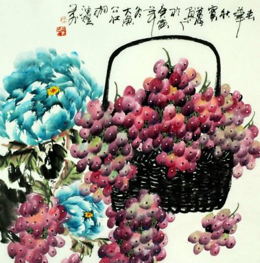 Grapes - Chinese Painting