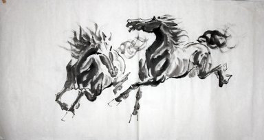 Caballo - la pintura china