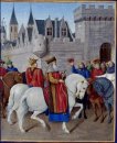 Entrada del emperador Charles IV en Cambrai 1460