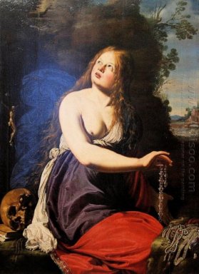 St Mary Magdalene de renoncer aux richesses de ce monde