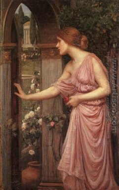 Psyche opent de deur in Cupido\'S Tuin 1904