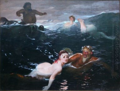 jouer dans les vagues 1883